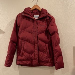 LAST DROP MUST GO - Columbia Red Puffer Jacket